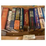 box lot of tom clancy any other books