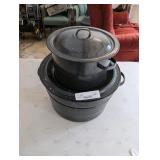 Enamel canning pot and lided pot