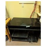 computer desk black