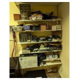 Contents of shelves