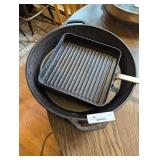 (2) large pcs cast iron