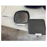 (2) frying pans