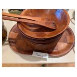 mcm bamboo salad bowls and other bowls