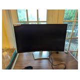 Dell curved flat panel monitor