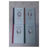 Four Hardcover Books: 