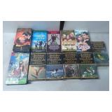 12 VHS Tapes, Including 