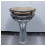 14.5-Inch Height Metal Drum with Natural Skin Head