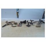 Lamp Parts in Metal and Mixed Finishes