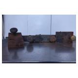 Vintage Door Lock Mechanisms with Metal and Bakeli