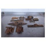 Cast and Forged Door Hardware Pieces, Approximatel
