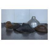 Industrial and Vintage Metal Light Shades and Lamp