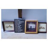 Framed Prints of Antique Vehicles with Inspiration