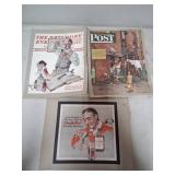 Saturday Evening Post Covers and Vintage Bourbon A