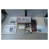 Ephemera, Including Postcards, Documents, and Type