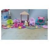 Childrenï¿½s Playsets Including Tea Set, Pet Carrier