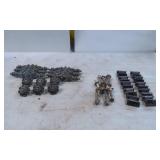 Rustic Metal Drawer Hardware Including Pulls, Hing