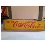 Coca-Cola Wooden Bottle Case with Dividers, 1946
