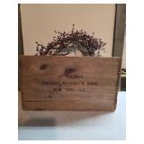 Wooden Storage Box by Charles Scribner