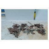 Metal Keys on Keyrings and Loose