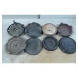 Wooden Ashtrays With Varied Designs and Shapes