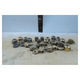 Brass and Metal Lamp Parts with Threaded Fittings