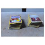 Pokemon Trading Cards Featuring Various Designs