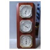 Sunbeam Wall-Mounted Weather Station With Thermome
