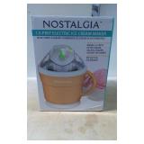 Nostalgia 1.5-Pint Electric Ice Cream Maker, Model