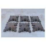 Six Cast Iron Ornamental Architectural Elements