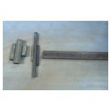 Metal Tubes and Flat Bars with Ruler Reference