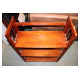 Folding books shelves