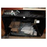 Dog crate & cover