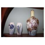 Hand painted vase & more