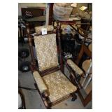Antique platform rocker