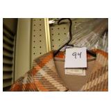 Wool shawl & mink shawl