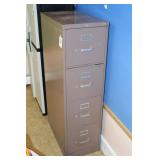 Metal file cabinet