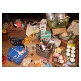 Assorted glass & more