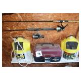 Fishing pole & more