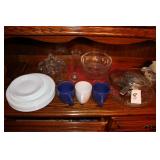 Assorted glassware & more