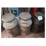 Milk cans