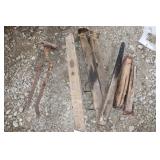 Antique farm tools