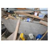 Lumber & cart
