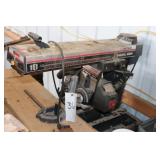 Radial arm saw