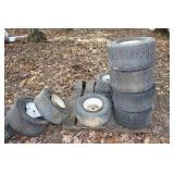 Lawn tractor rims