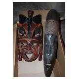 Carved masks