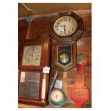 Assorted clocks