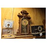 Assorted clock cases