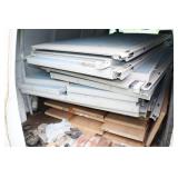Cubicle sections, door sections