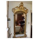 Antique Gilt Frame Pier Mirror