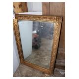 Ornate wall mirror